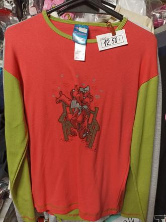 Dámske bavlnené pyžamo, l / xl