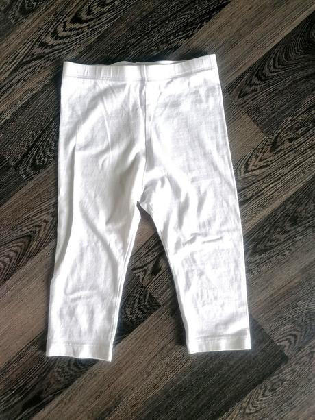 Biele 3/4 legíny, lupilu,110