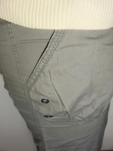 3/4 rool up nohavice vel 36/38, denim,36