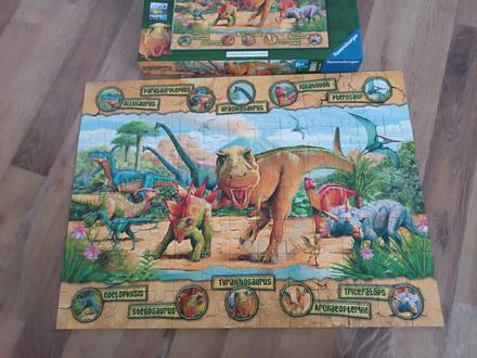 Puzzle dinosaury 100 xxl,