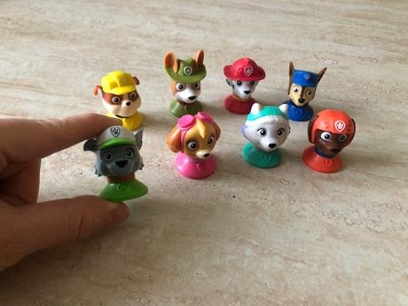 Labková patrola, figúrky, top stav, cena spolu, 