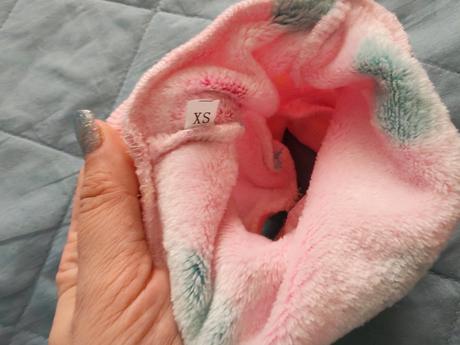 Plyšová mikinka xs, 