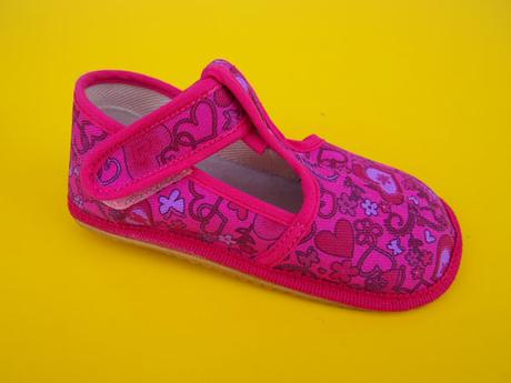 Detské barefoot papučky beda slim, beda,22 - 31