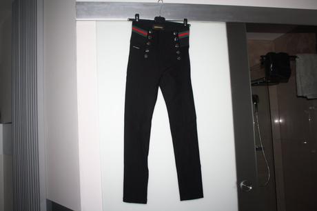 Esparanto cierne elegantne nohavice, s