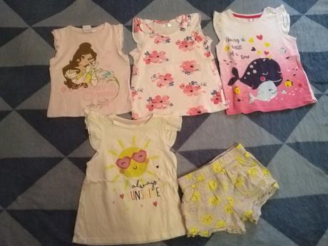 Dievčenske trička 92, 92