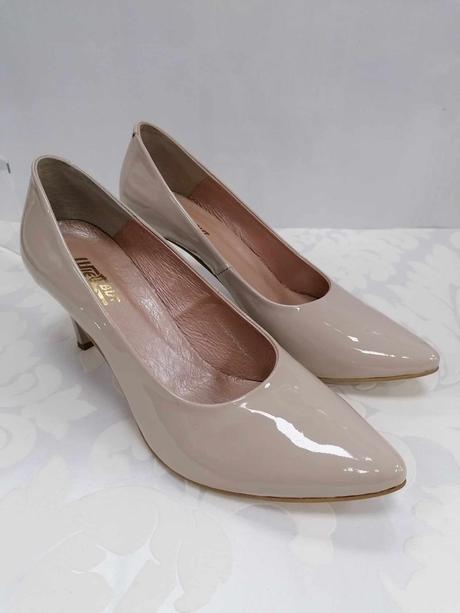 Dámske kožené lodičky 17010463 + z, 41