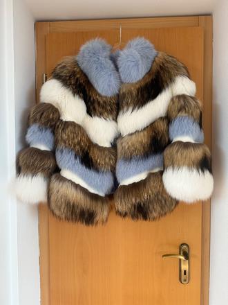 Luxusný kožuch flo clo, xs