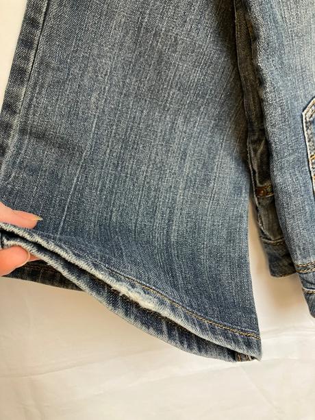 Dámske tmavomodré vintage rifle, yessica,36