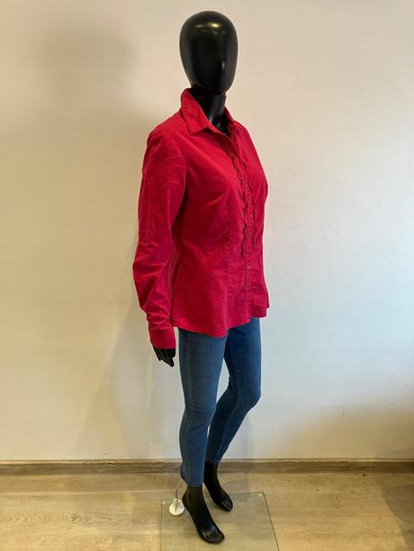 Dámska košeľa ciklámenová rouge (l), l