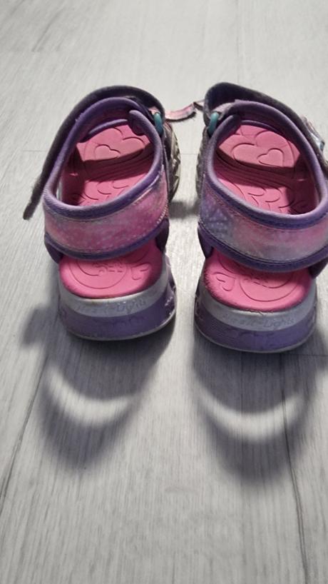Sandálky skechers svietiace, skechers,32