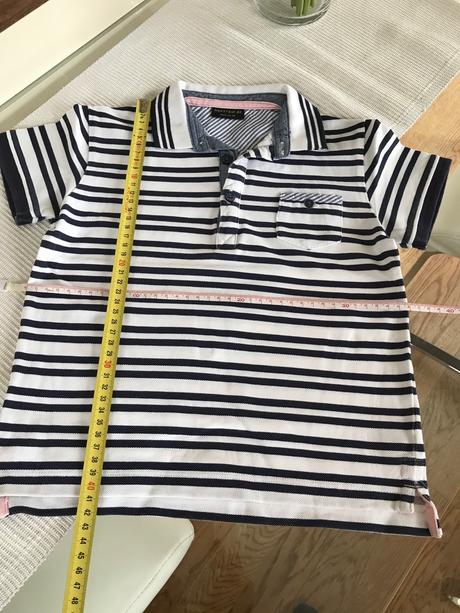 Bielomodra pasikova polokosela top stav, next,110