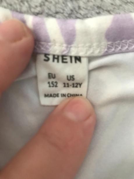 Tielko kratke, zn. shein,vel.152,vek 11-12 rokov, 152