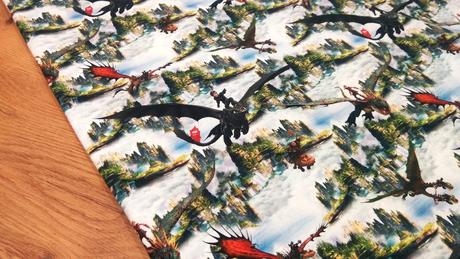 Úplet - how to train dragon- cena za 10 cm, 