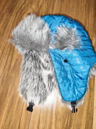 Teplá čiapka- baranica na 8-10r., 140