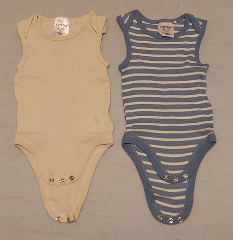 Set rebrovaných bodytielok 74/80, 74