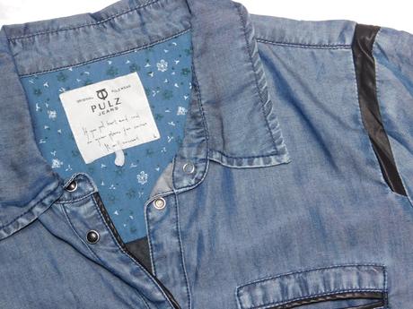 Damska kvalitna riflova košela, 40