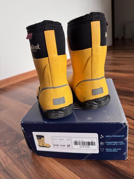 Zateplené kvalitné gumáky 27 dockboot, 27