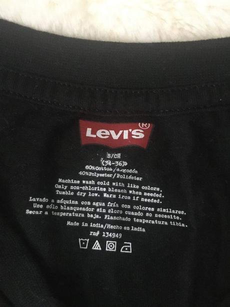 Levis bavlnené tričko, levis,s
