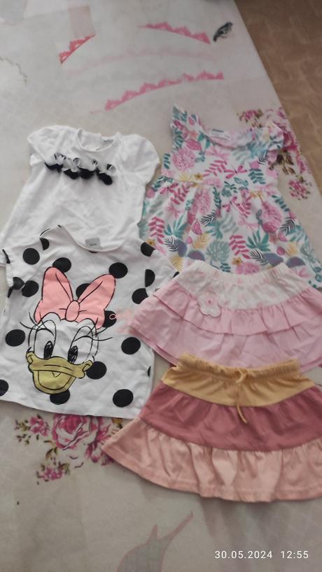 Mix oblečenie pre dievča veľ. 74, 68–80