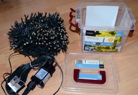 Svetelna retaz 700 led farebna, 