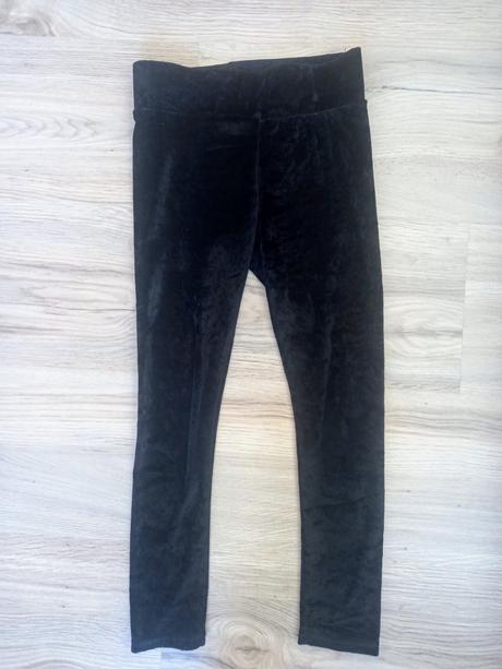 Zamatové leginy, palomino,116