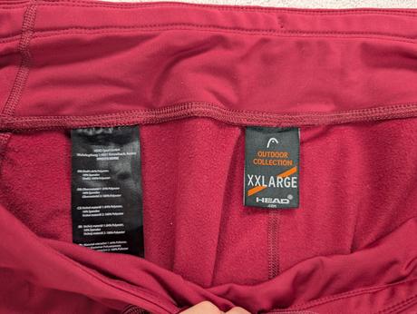 Legíny jemne zateplené head, xxl