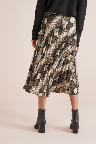 Sukňa so zvieracím vzorom, next,l