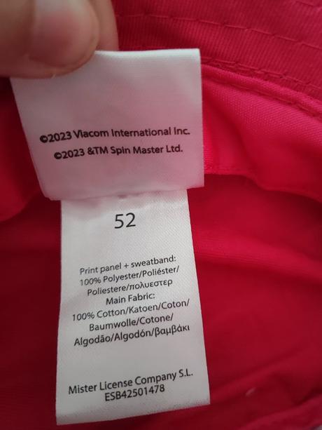 Klobúčik paw patrol, nickelodeon,98