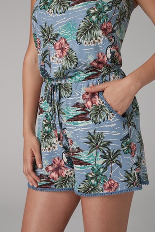 Overal s hawaiským vzorom, next,xs