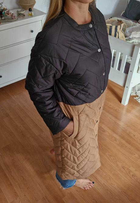 Tenká prešívaná vetrovka vila, m