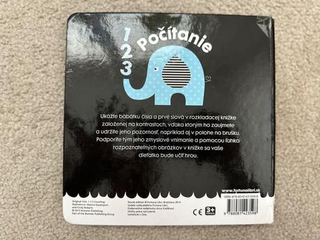 3 x kontrastné knižky pre najmenších,