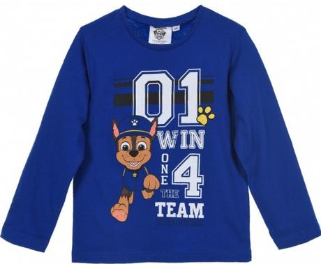Tričko paw patrol hs 1253 modré, disney,98 / 104