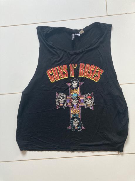 Tieklo guns roses, h&m,m