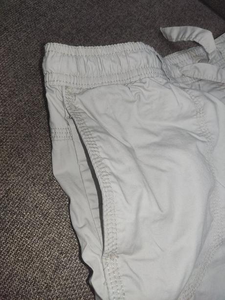 Plátené nohavice, h&m,128