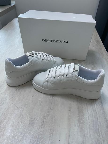 Emporio armani nove kožené tenisky, armani,39