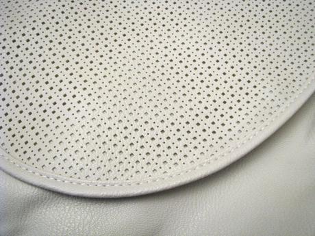 Krémová koženková kabelka,