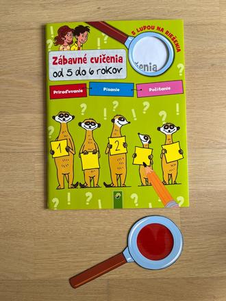 Zábavné cvičenia pre predškolákov s lupou,