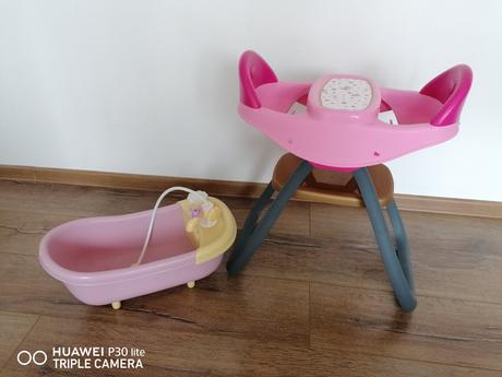 Sedačka pre 2 bábiky a vanicka, 