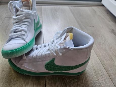 Biele látkové tenisky nike, nike,37