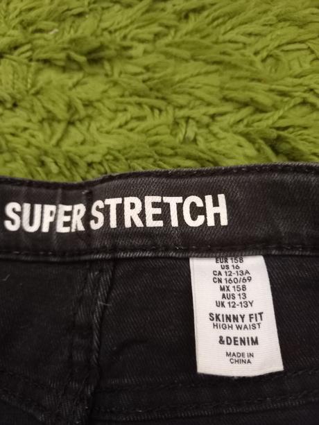 Dievčenské rifle, h&m,158