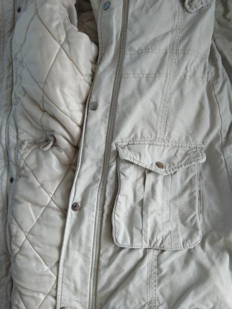 Dlhá zimná bunda  36/38, s