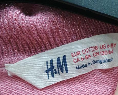 Dievčenské bolerko h&m, h&m,128