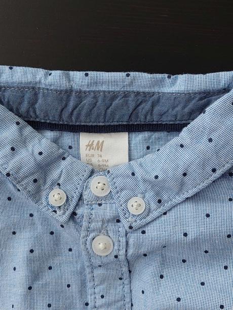 Set košeľa h&m a nohavice, h&m,74