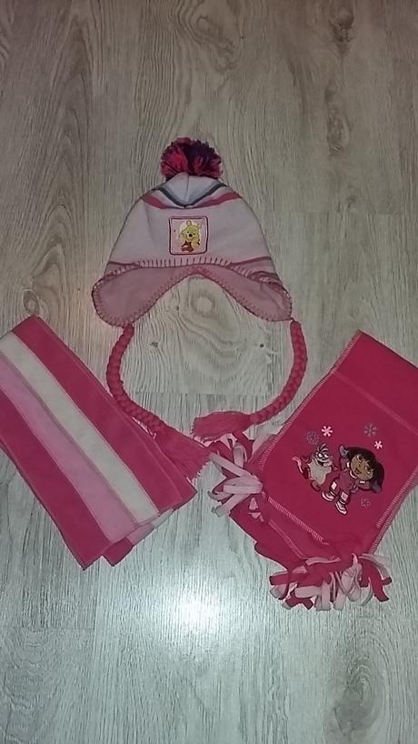 Ciapka pooh+sal dora+pasik.sal 6-9r, disney,128