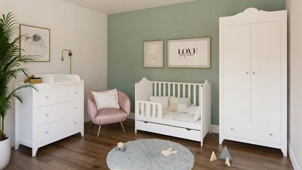 Detská skriňa glamour,