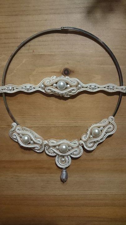 Set soutache náramok a náhrdelník, 