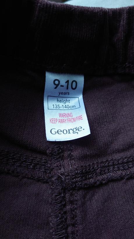 Kvalitné menčestrové jeggins george, george,140