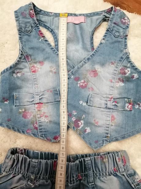 Kompletík sukňa+vesta, 98