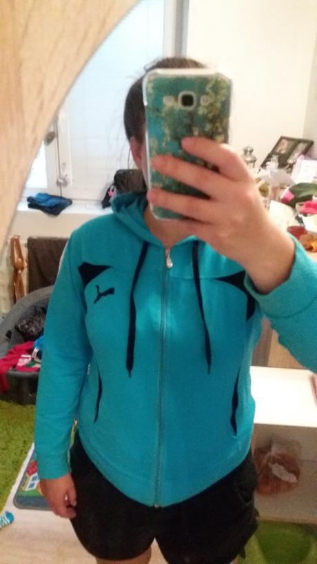 Bavlnená "puma" mikina, s