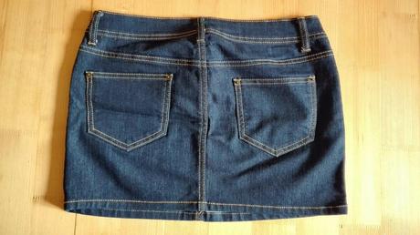 Riflová sukňa, amisu,38